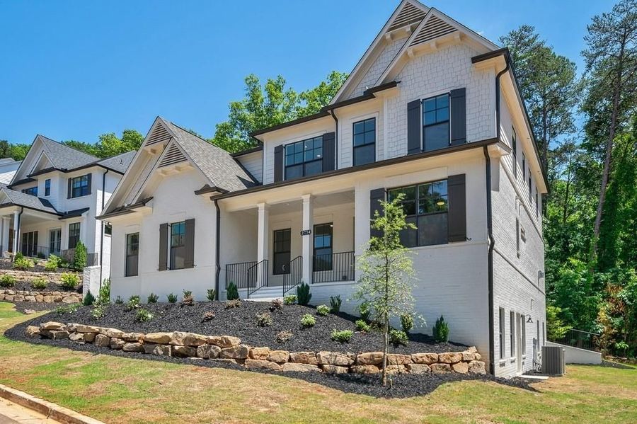 The Arlington B by Davidson Homes LLC in Atlanta GA