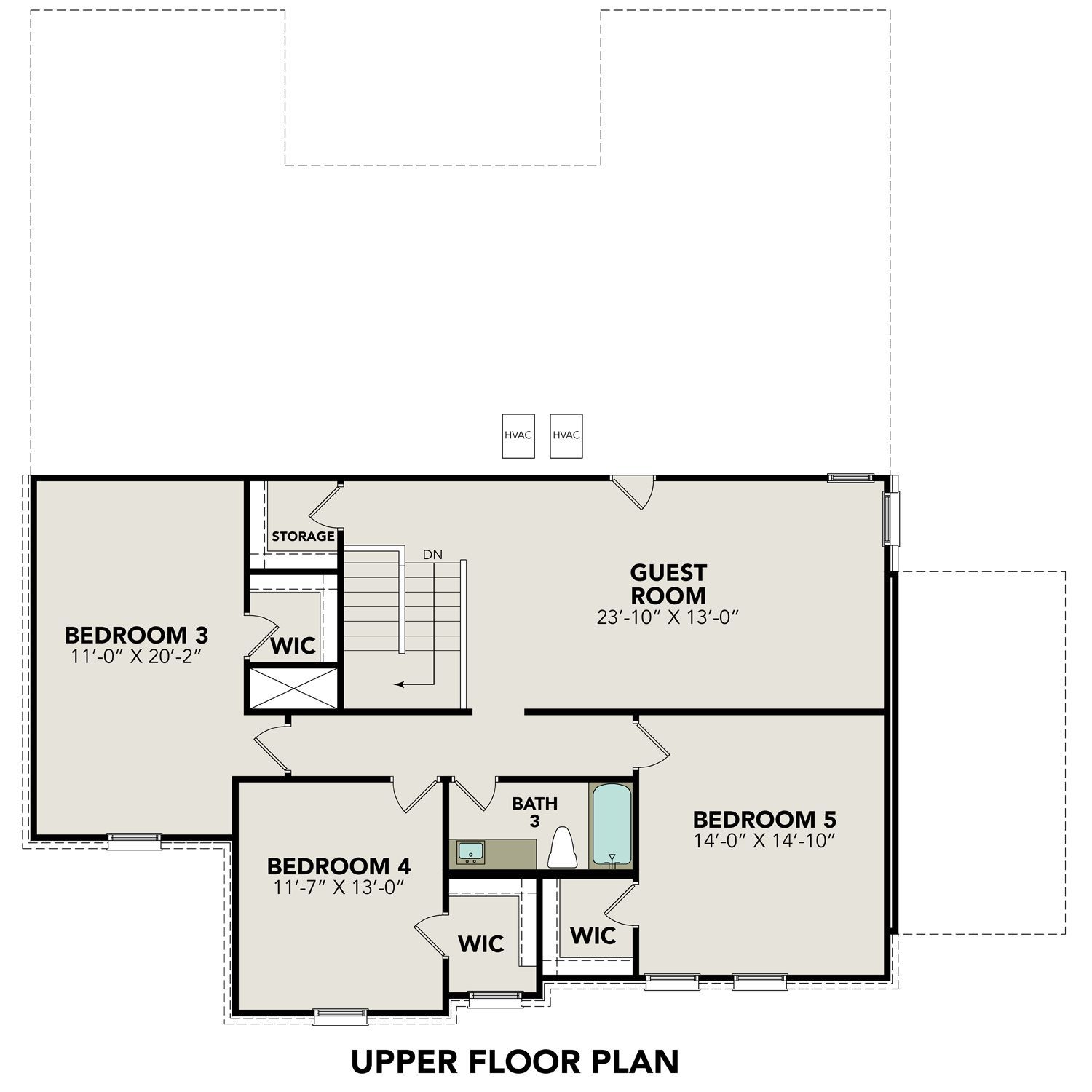 Upper Floor Plan