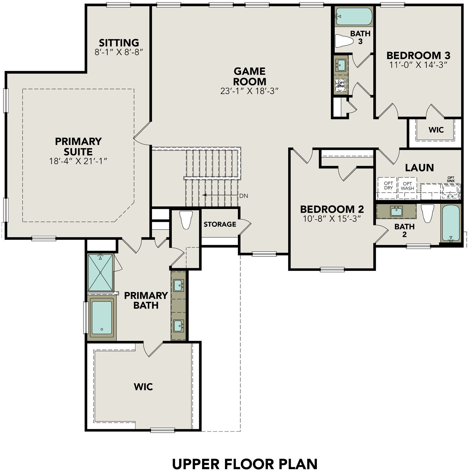 Upper Floor Plan