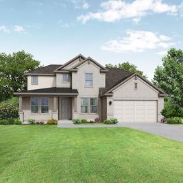 The Victoria A - Sierra Vista: Rosharon, Texas - Davidson Homes