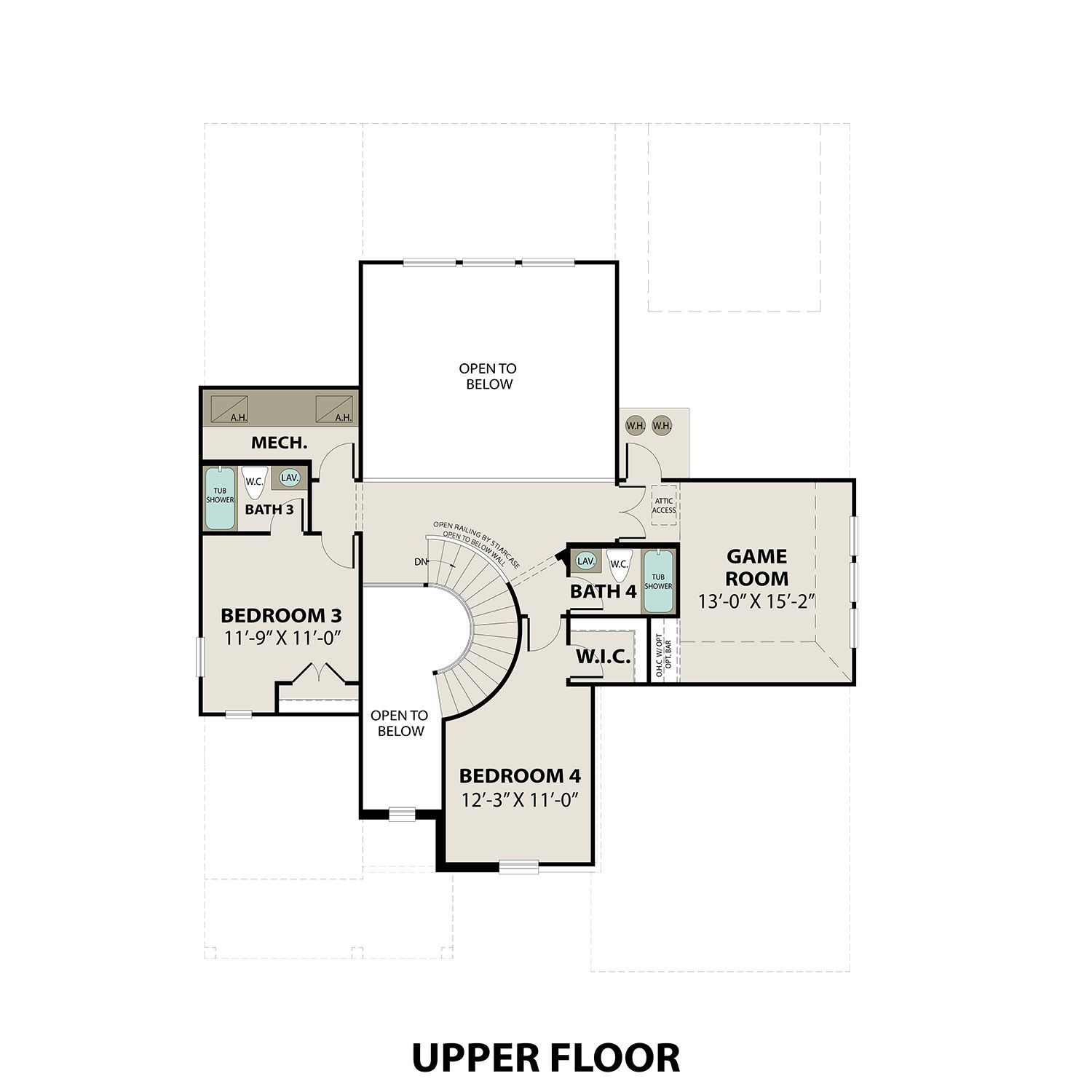 Upper Floor Plan