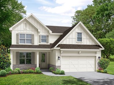 The Ash B at Wehunt Meadows Floor Plan - Davidson Homes LLC