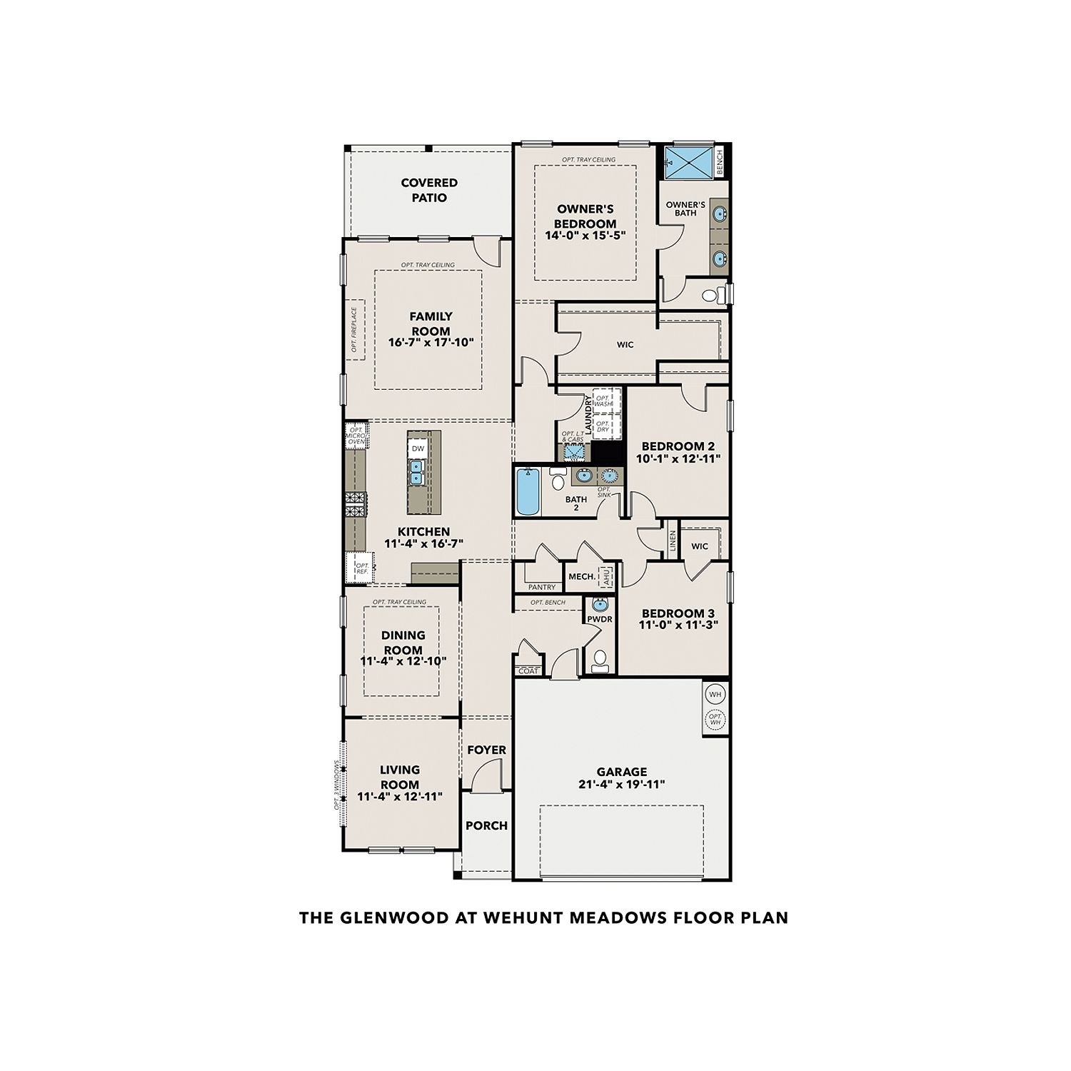 The Glenwood at Wehunt Meadows First Floor