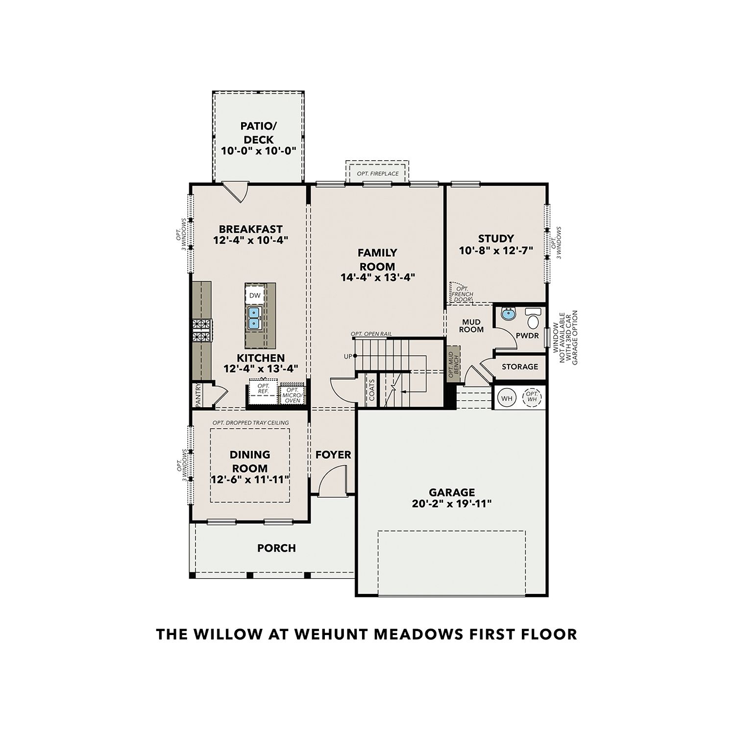 The Willow at Wehunt Meadows First Floor