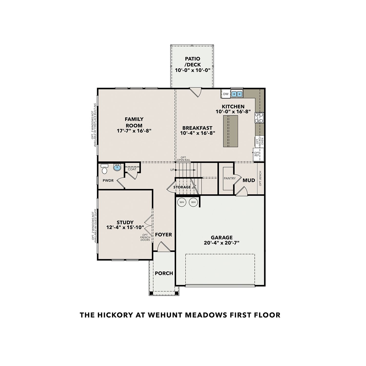 The Hickory at Wehunt Meadows First Floor