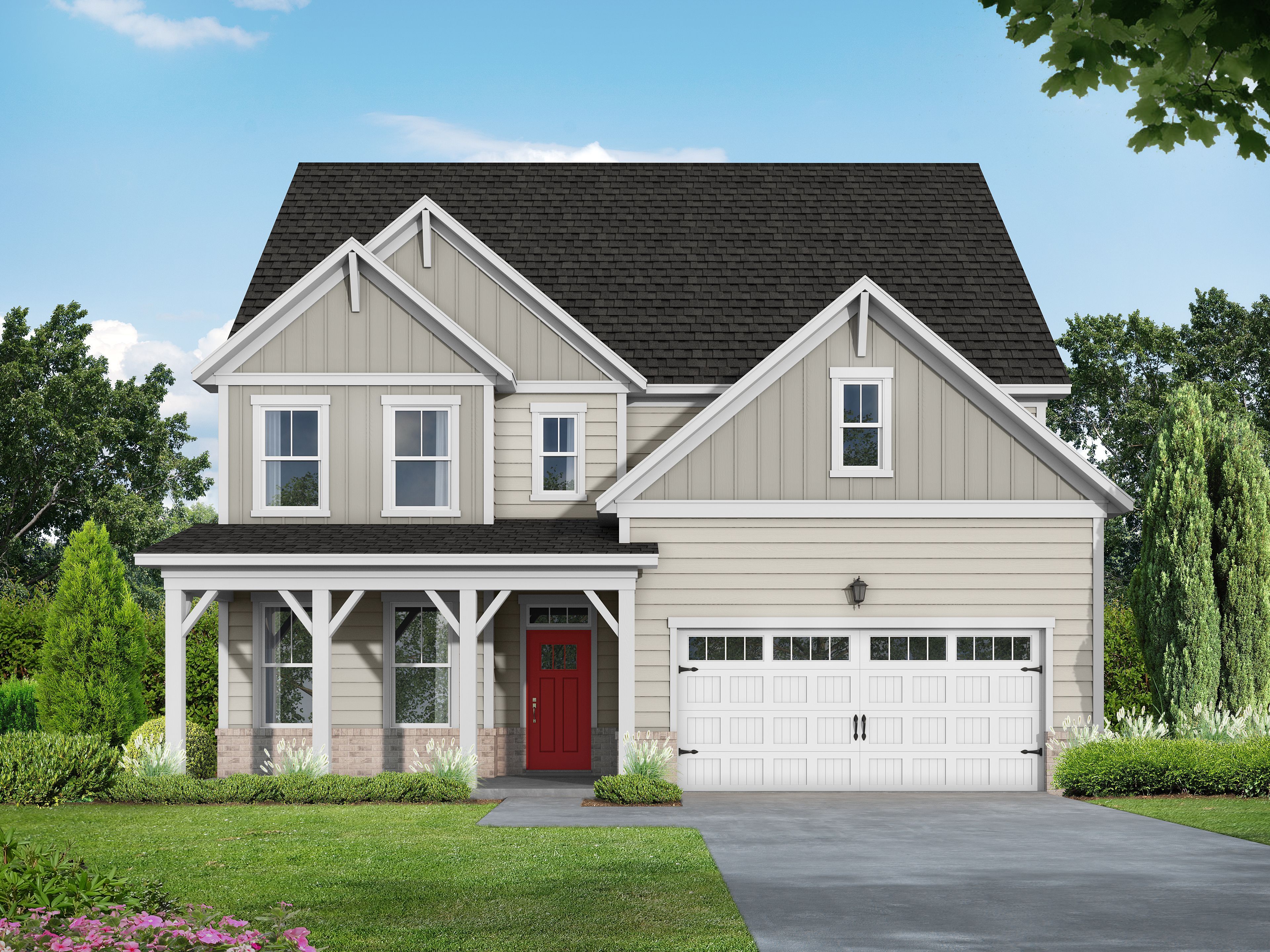 The Hickory B II - Enclave at Belmont: Belmont, North Carolina - Davidson Homes