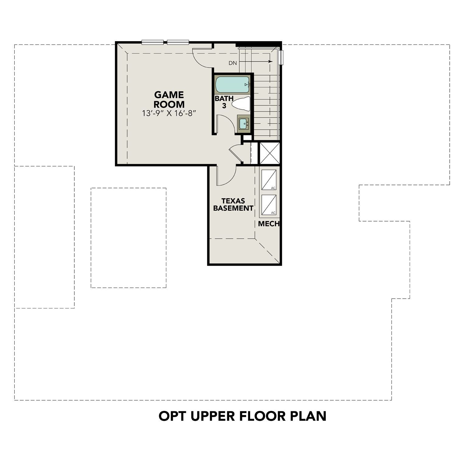 Optional Upper Floor Plan