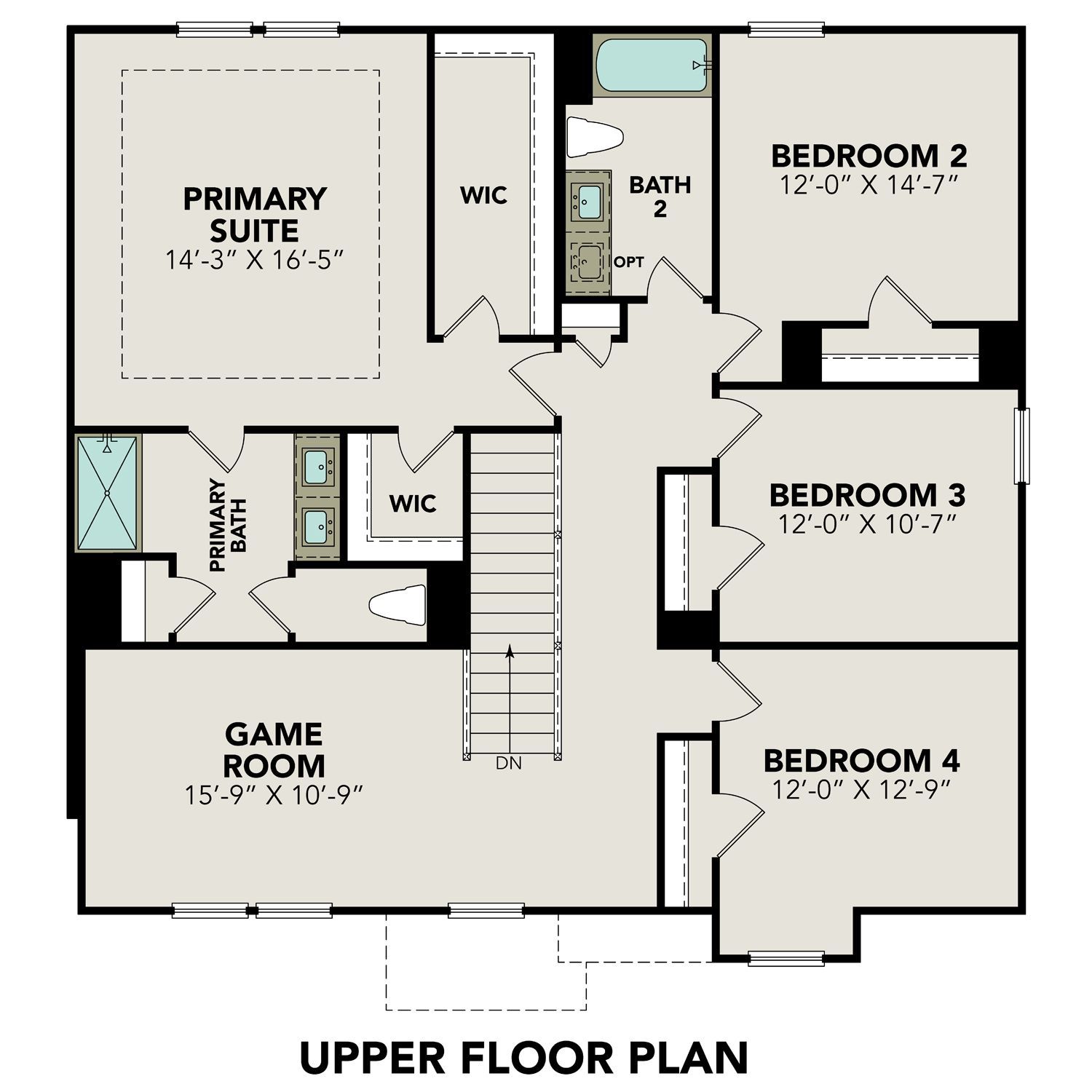 Upper Floor Plan