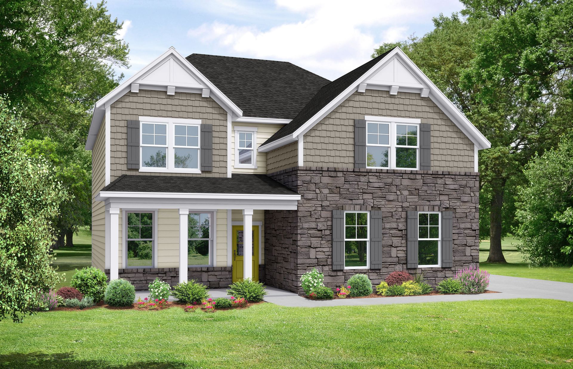 Build The Willow A Side-Entry - now starting at $417,900