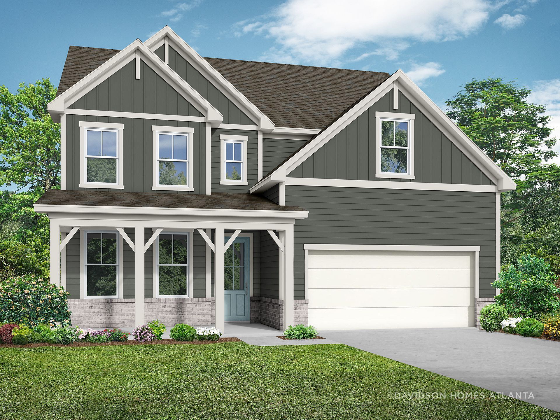 Build The Hickory B at Wehunt Meadows - now starting at $446,900