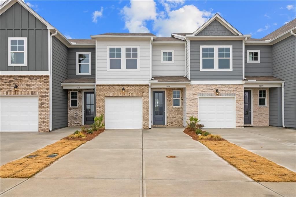 The Wilmington A - Stegall Village: Emerson, Georgia - Davidson Homes