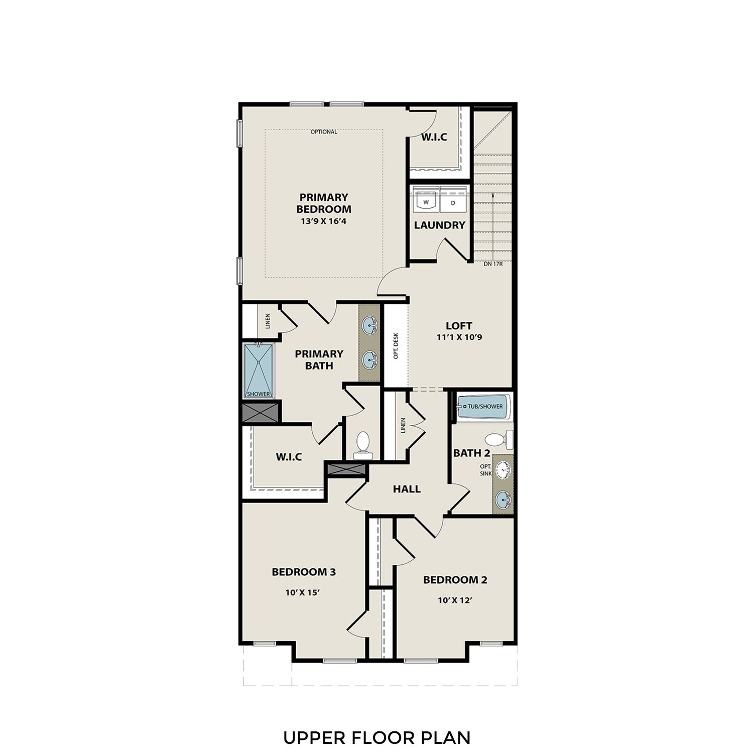 Upper Floor Plan