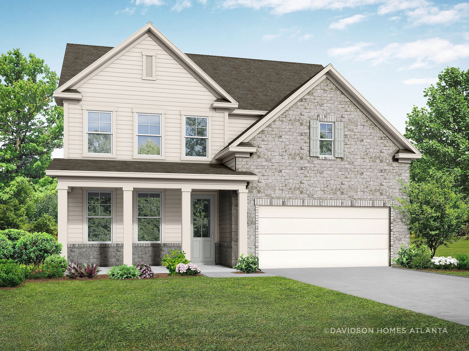 Build The Hickory C at Wehunt Meadows - now starting at $449,900