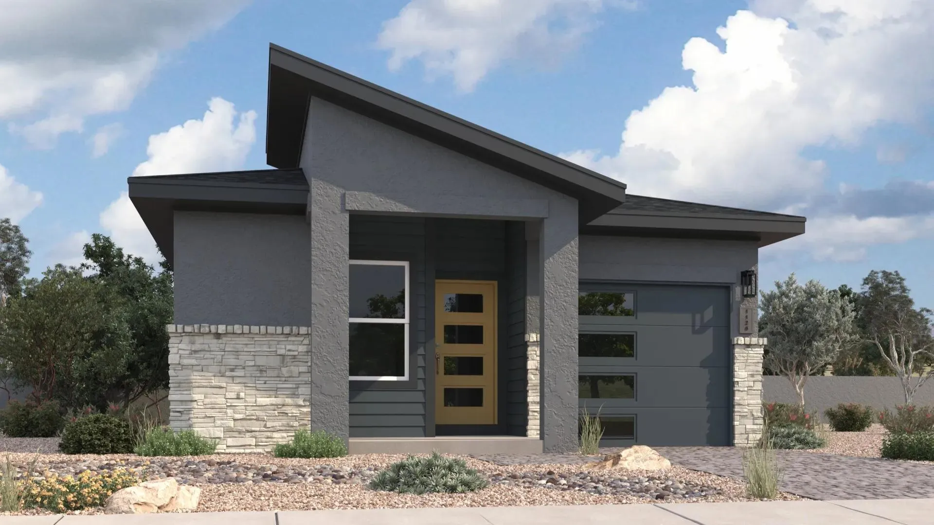 The Marietta A floor plan