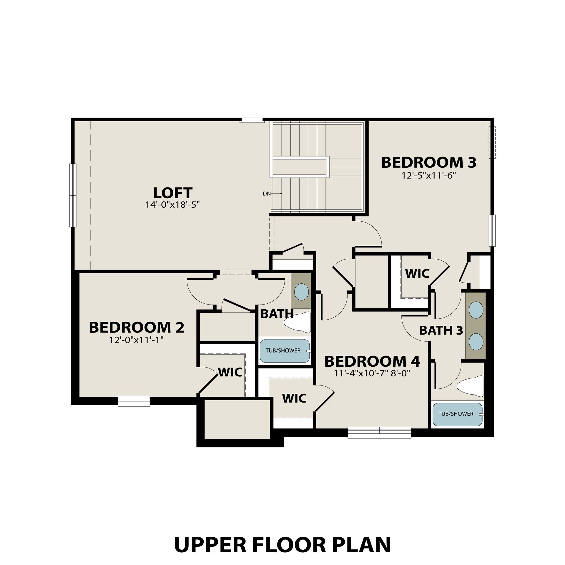 Upper Floor Plan