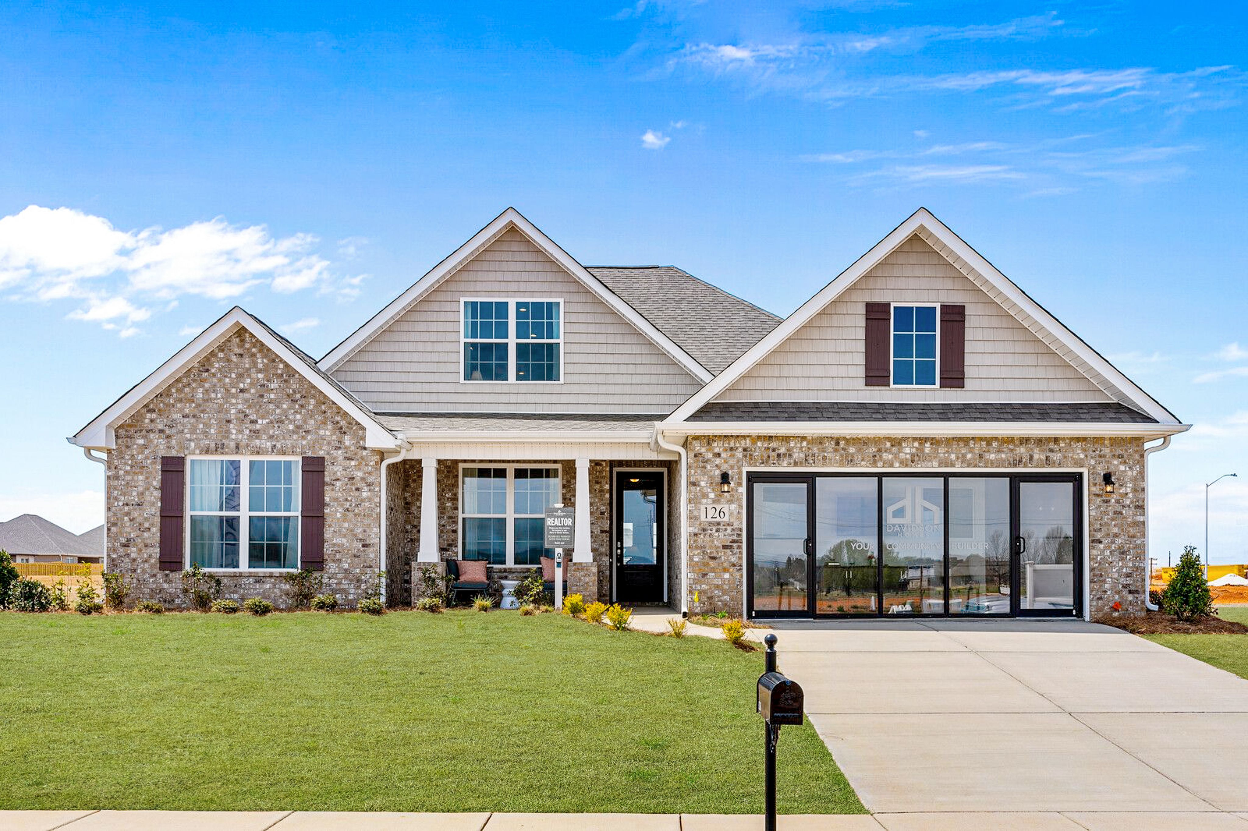 Exterior of Pikes Ridge Model Home