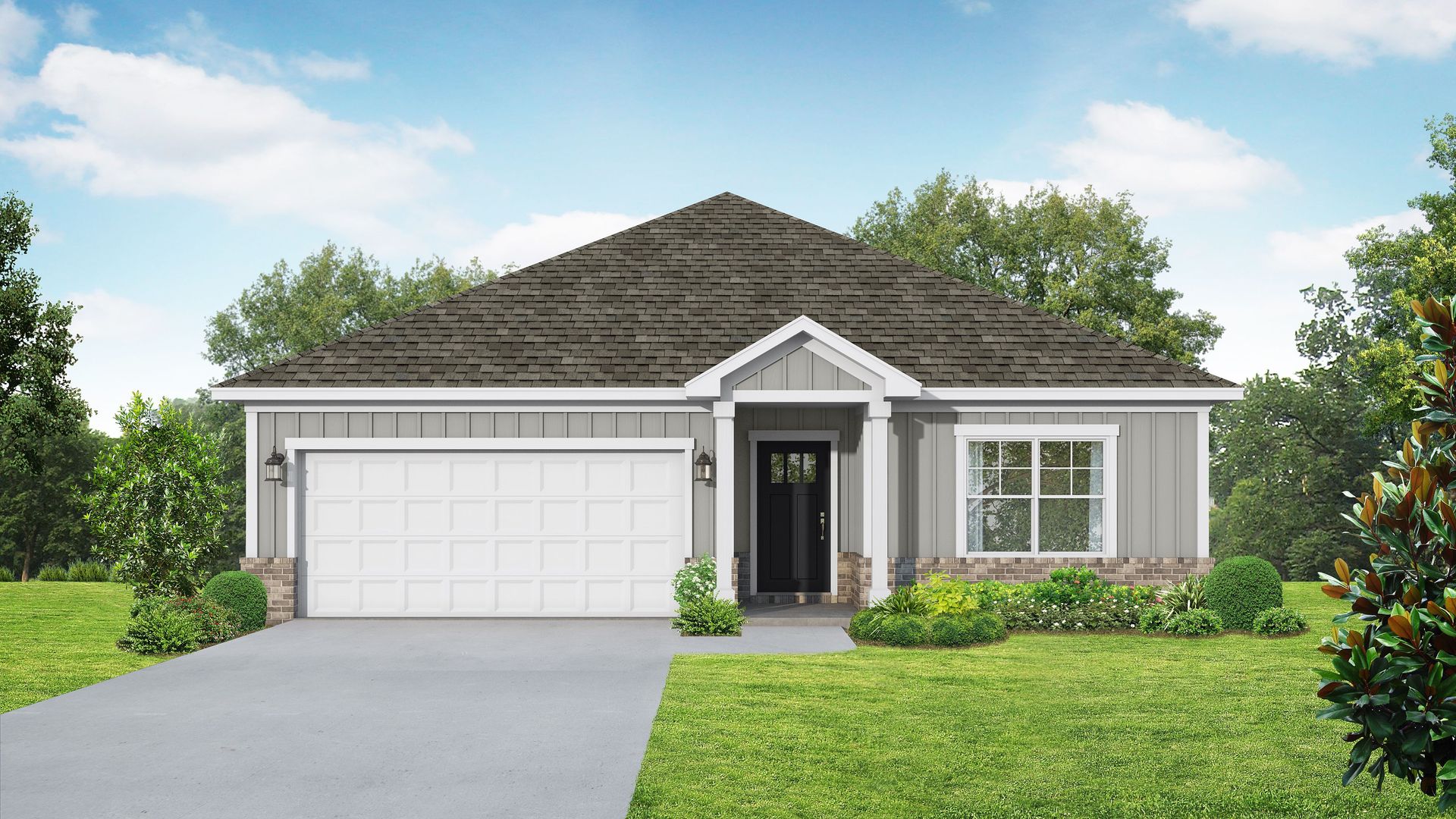 Davidson Homes' The Daphne E Floor Plan Rendering