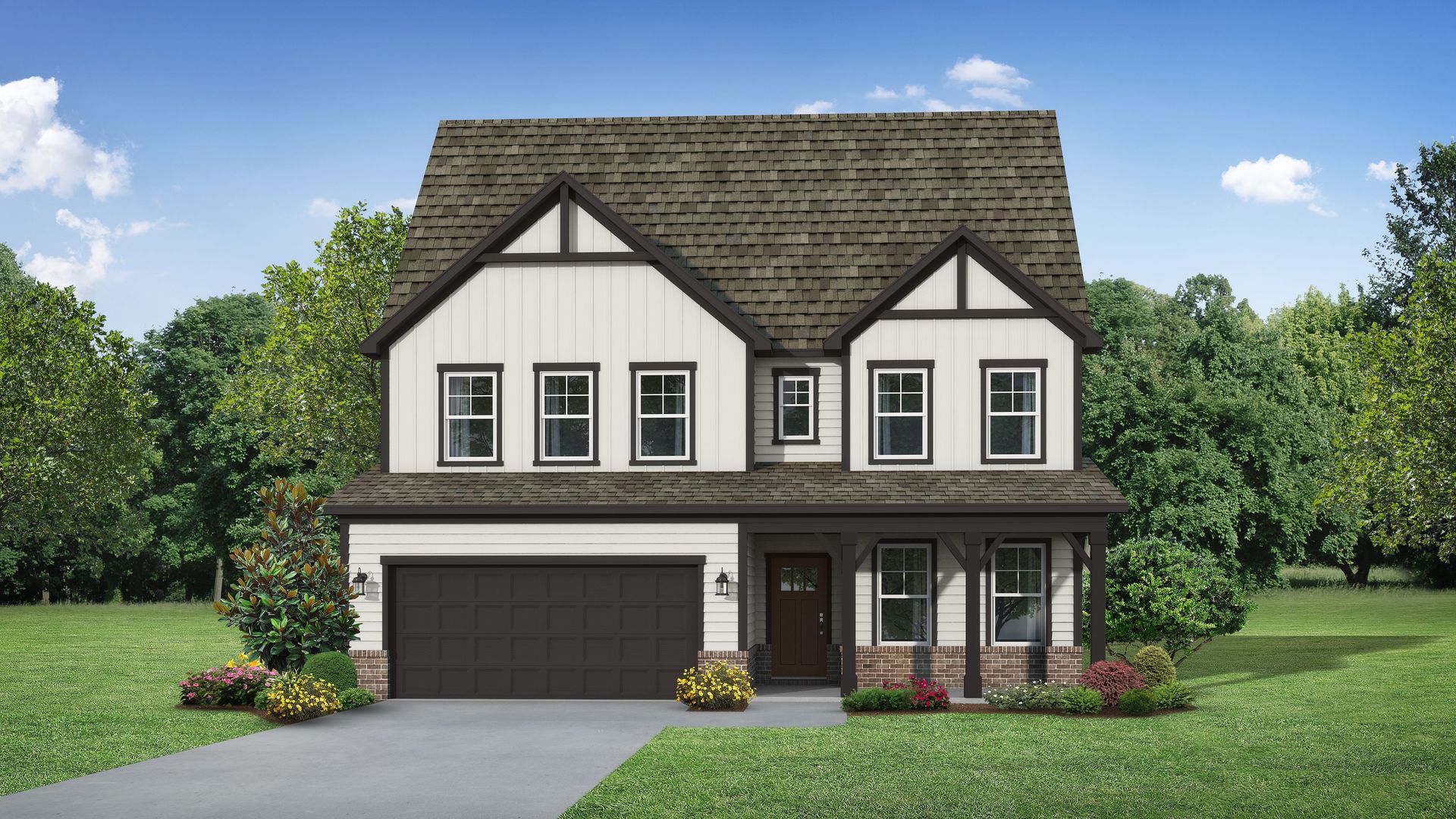 The Shelby E by Davidson Homes with Hardie Siding