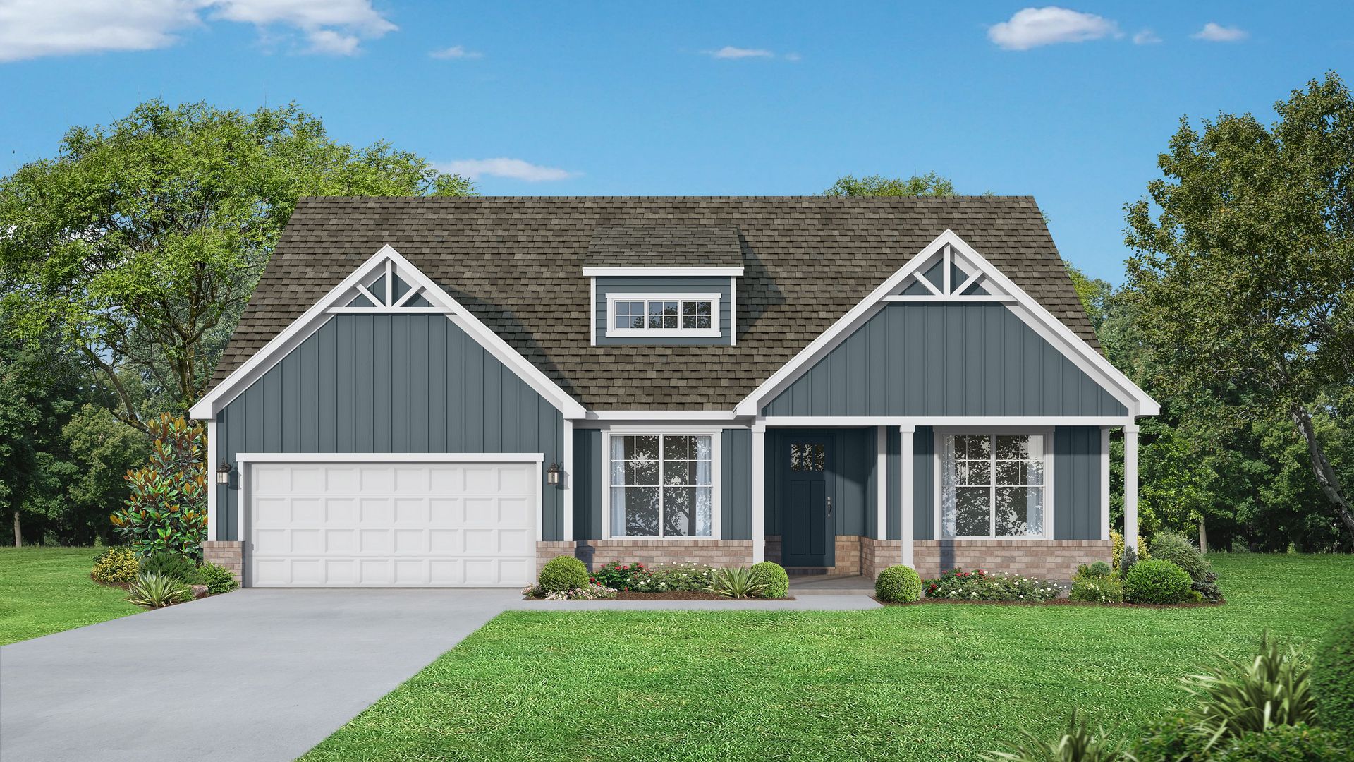 Davidson Homes' The Harrison D Plan