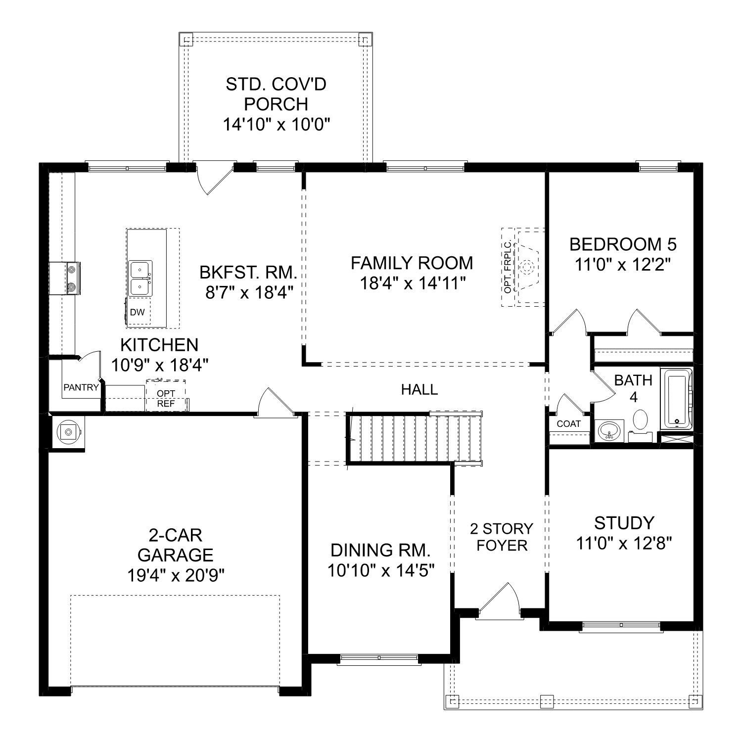 The Madison D Main Floor