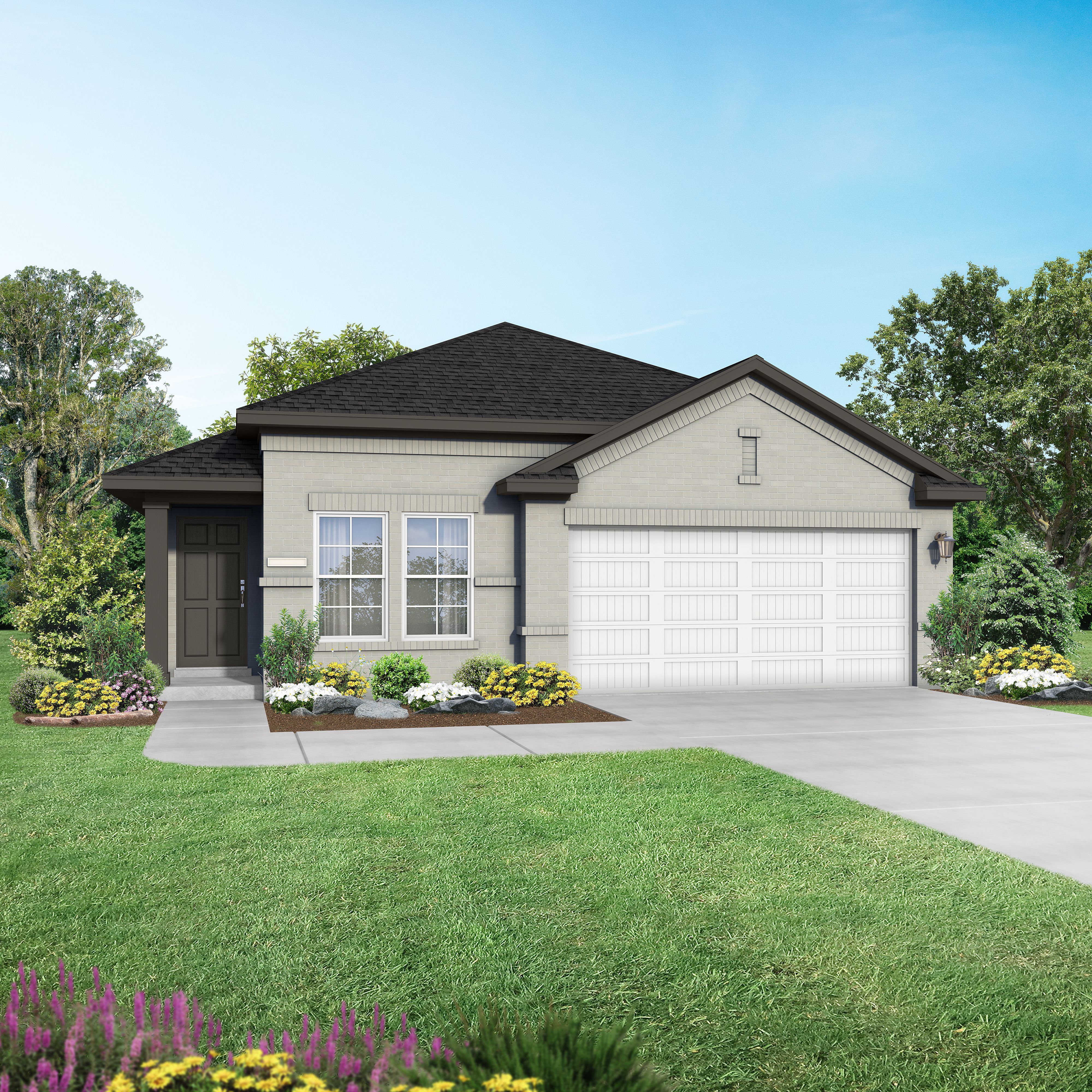 The Riviera A Exterior Rendering