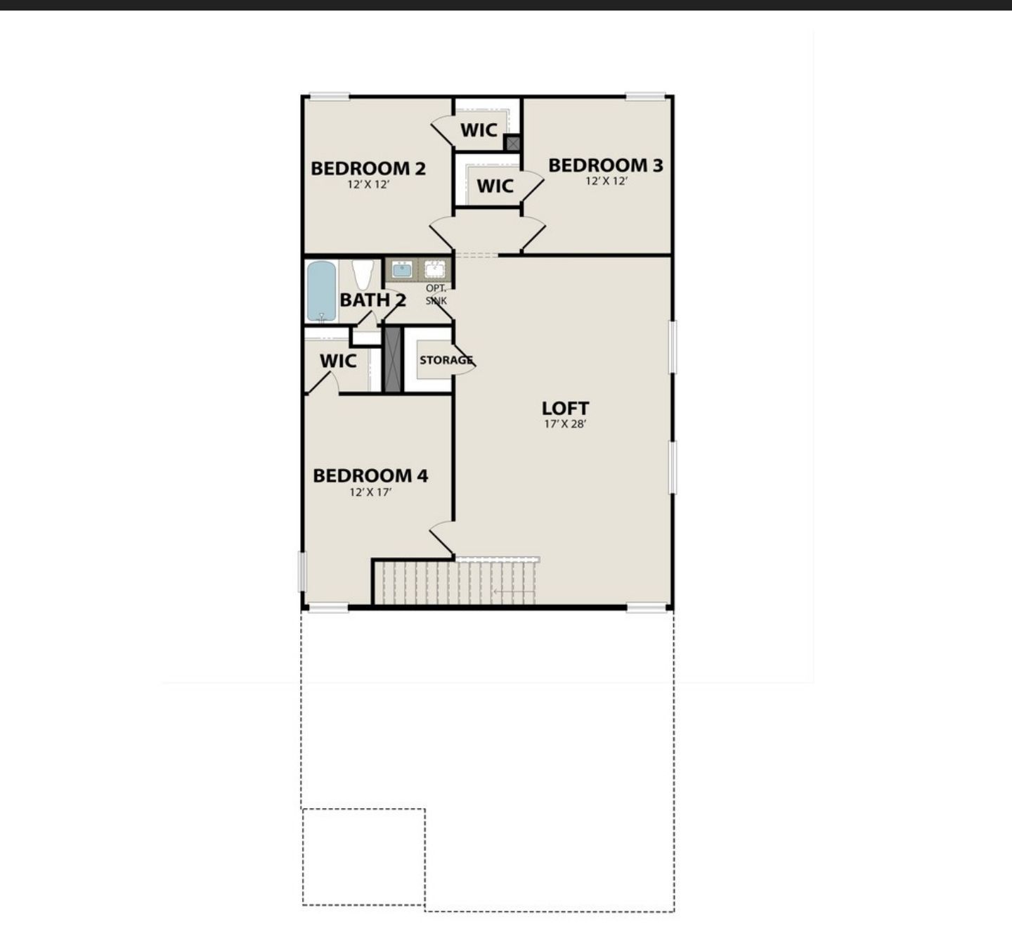 Upper Floor Plan