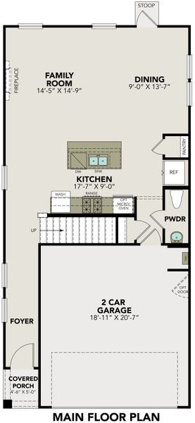 The Charlotte A floor plan