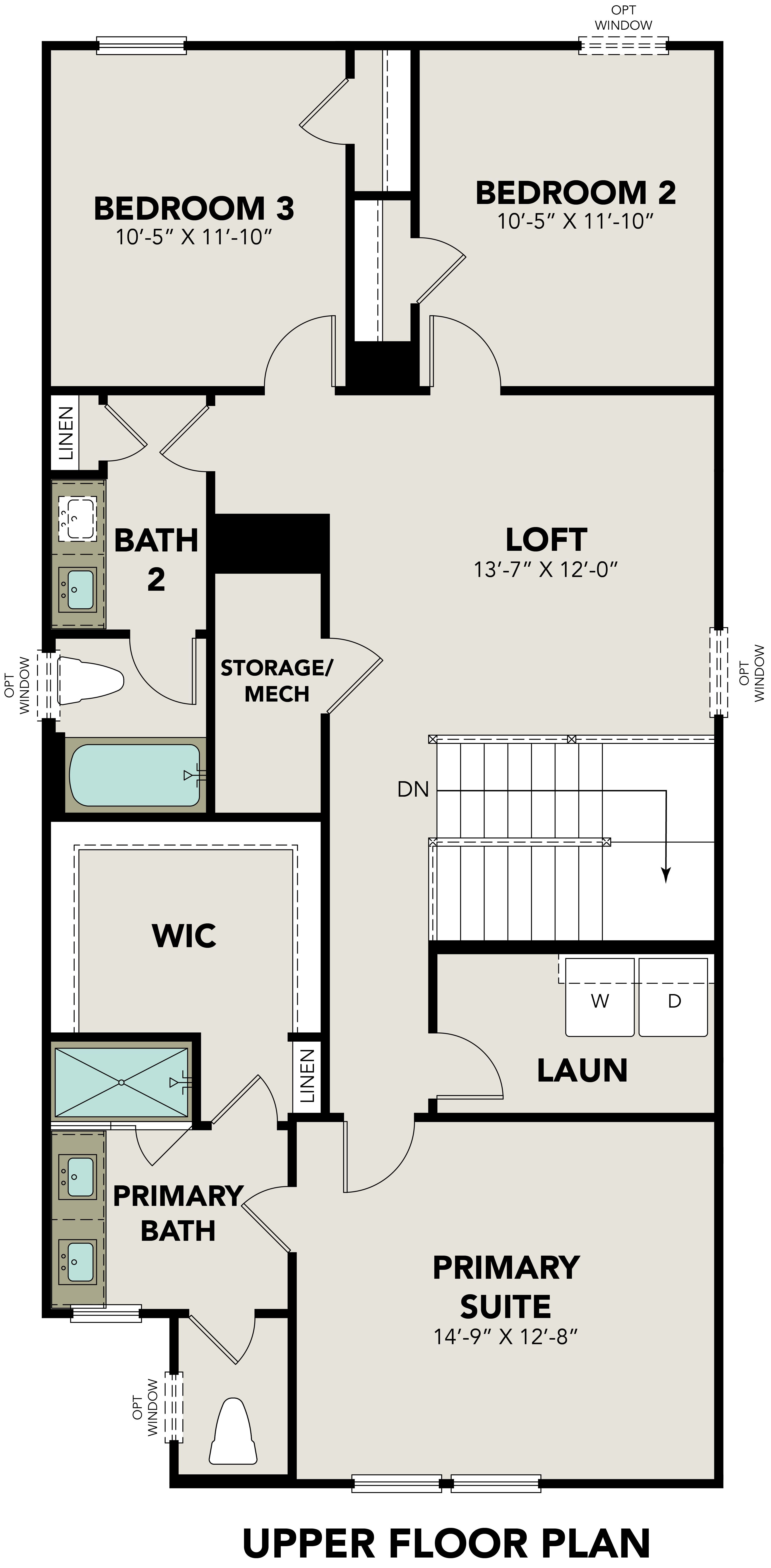 Upper Floor Plan