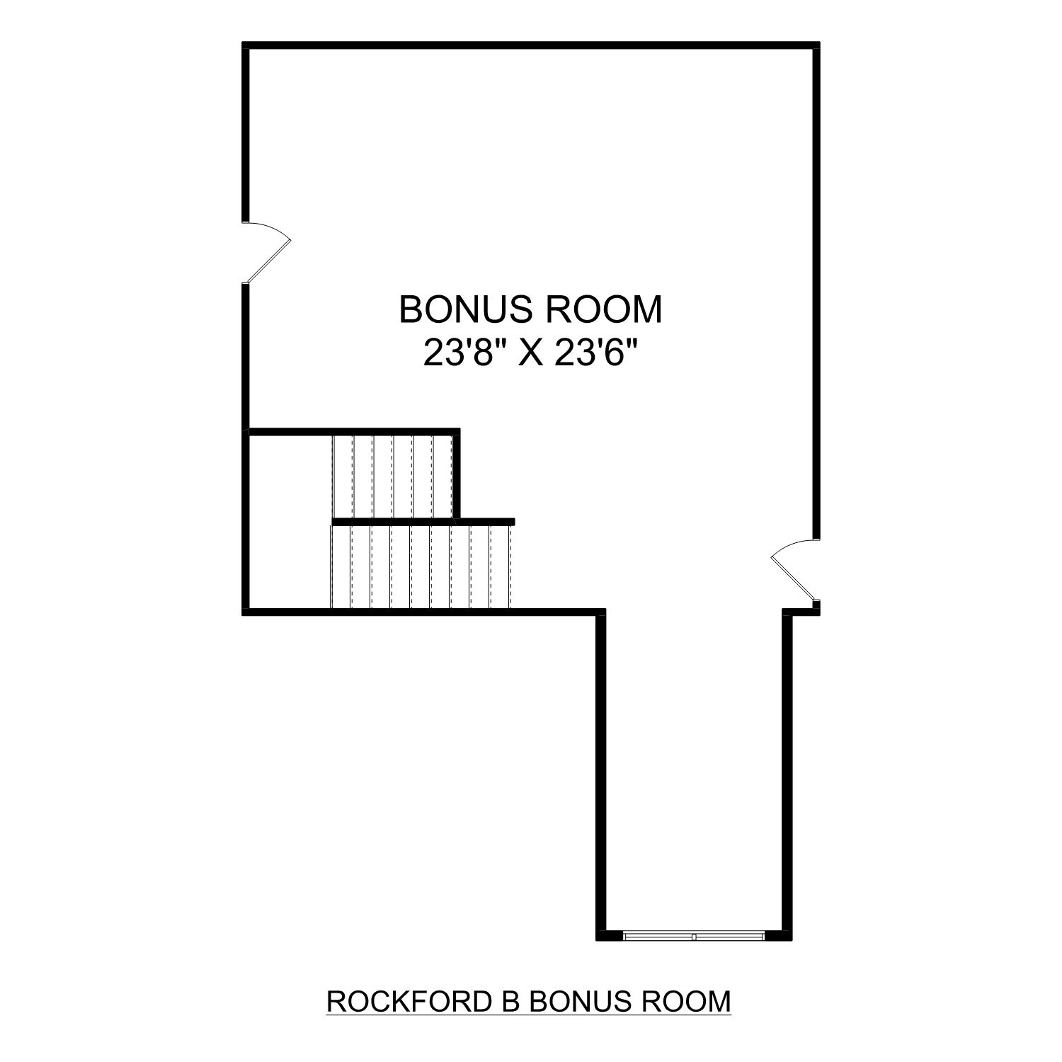 The Rockford B Bonus Upper Floor