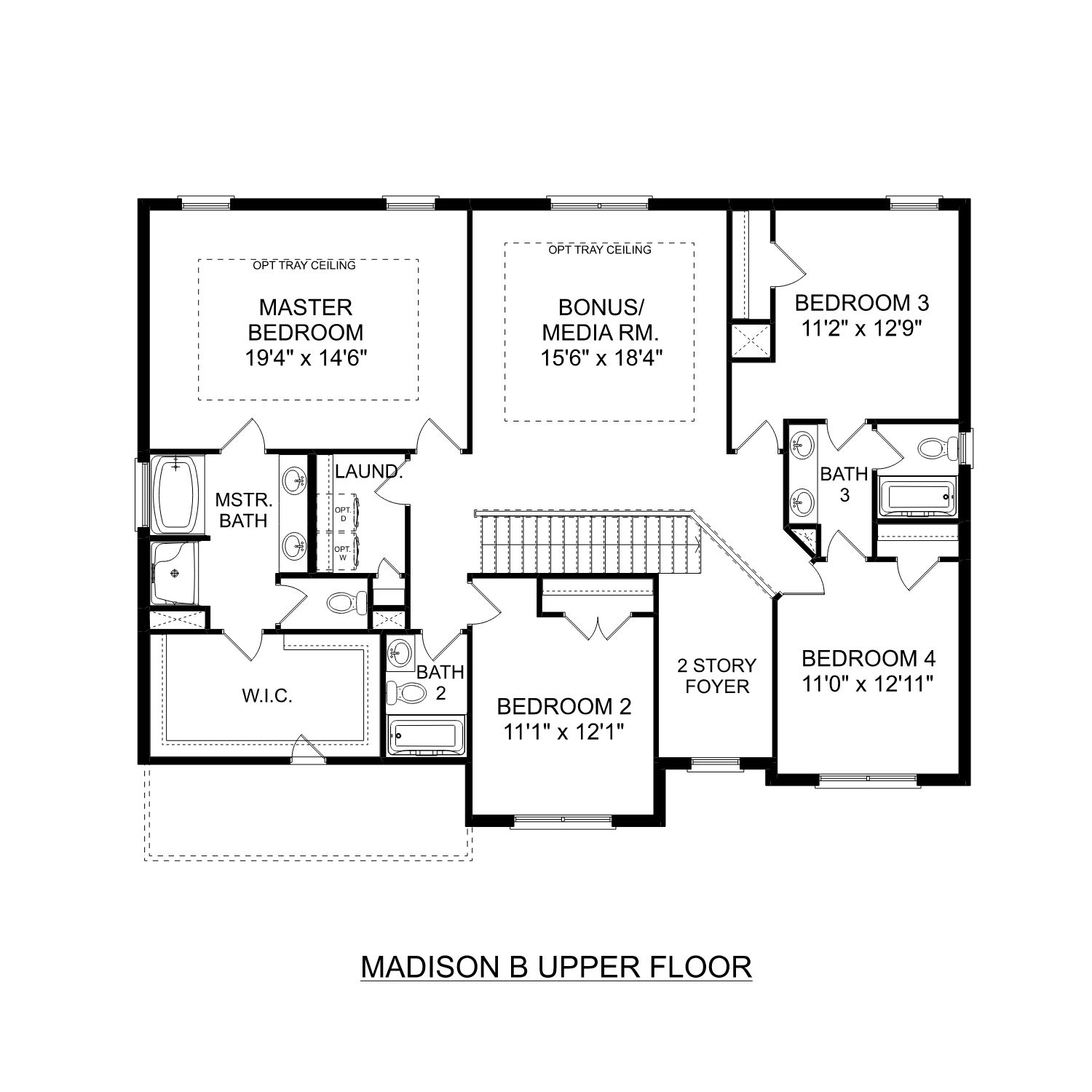 The Madison B Upper Floor