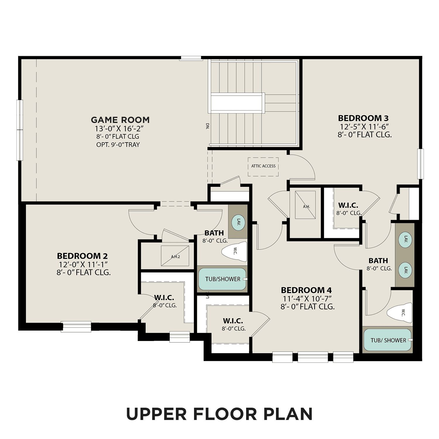 Upper Floor Plan