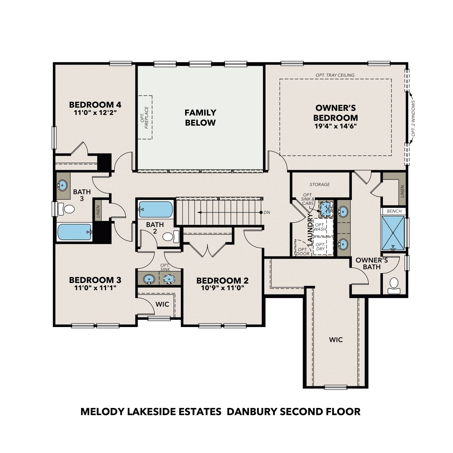 The Danbury Second Floor