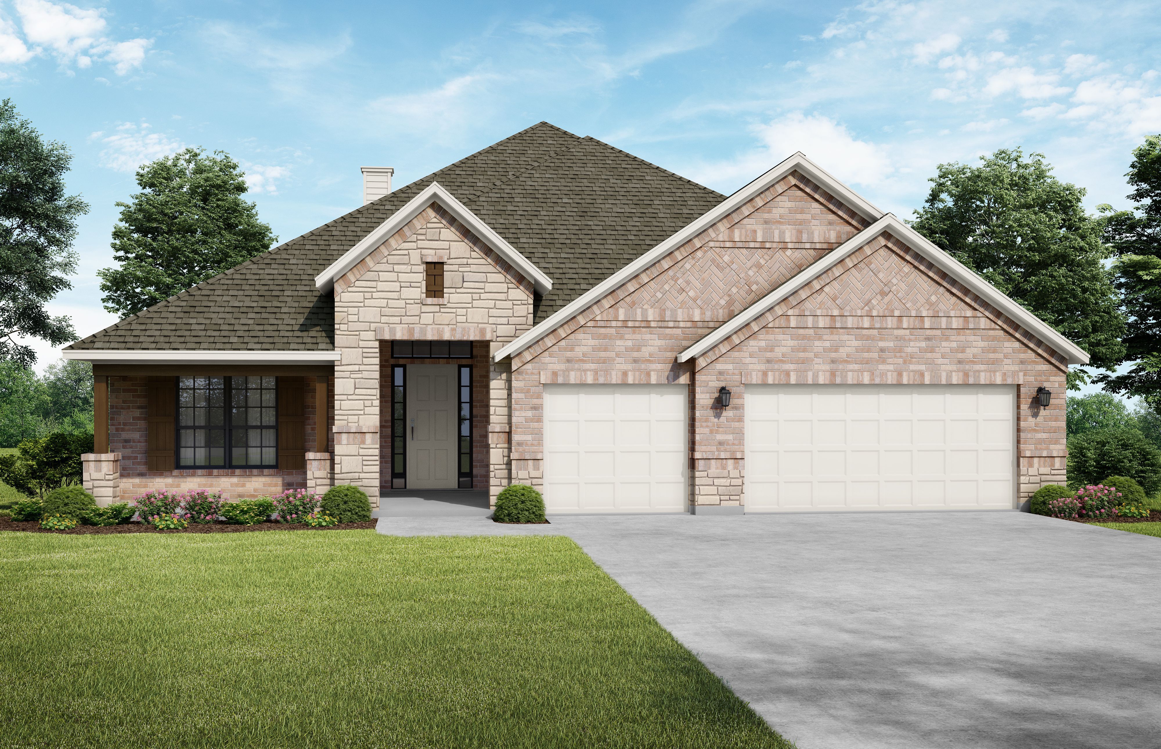 The Garner C - The Reserve at Potranco Oaks: Castroville, Texas - Davidson Homes