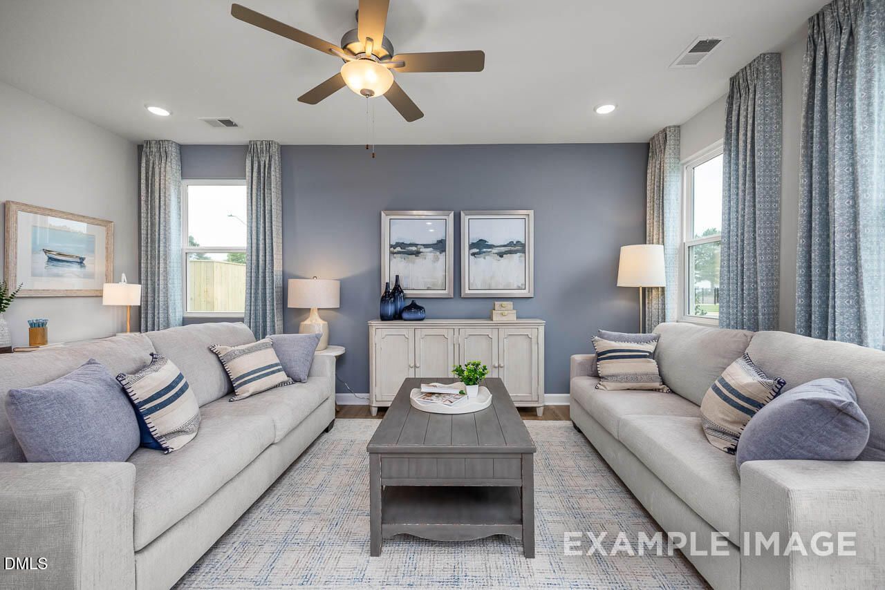 The Graham Exterior - Springvale: Willow Springs, North Carolina - Davidson Homes