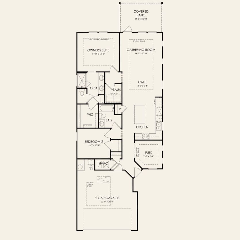 First Floor 2 br / 2 ba