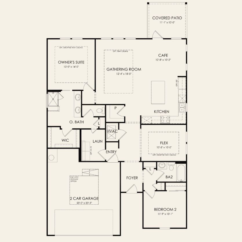 First Floor 2 br / 2 ba