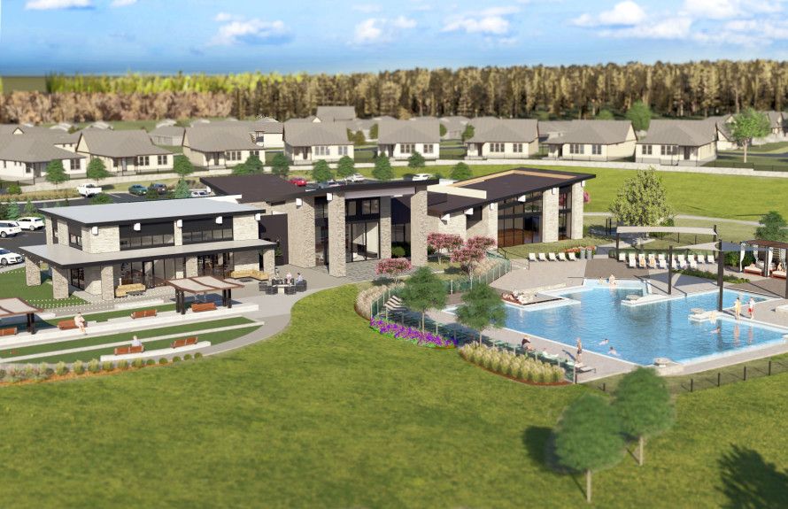 Amenity Center Rendering