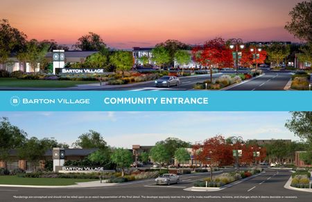 Barton Village Entrance