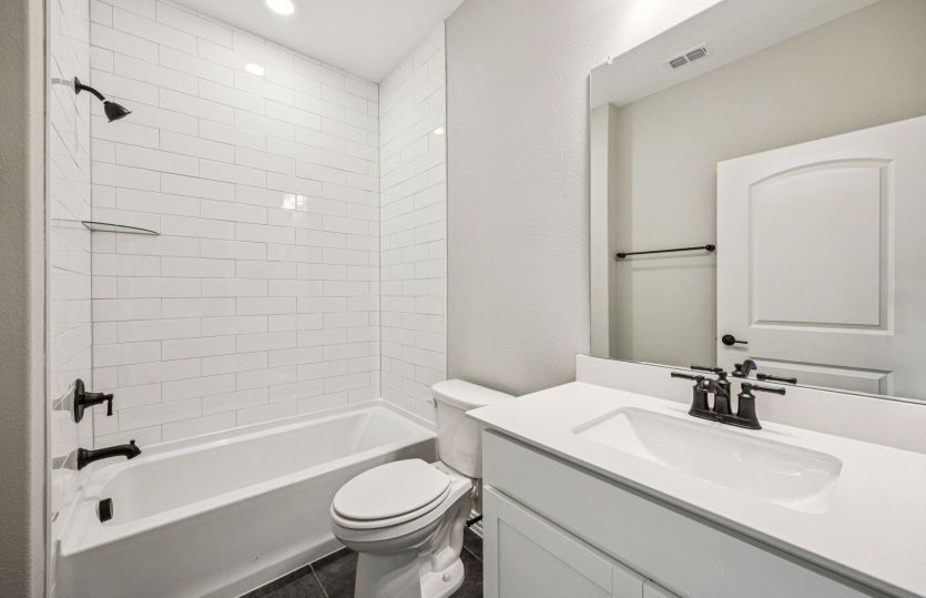 Secondary bathroom