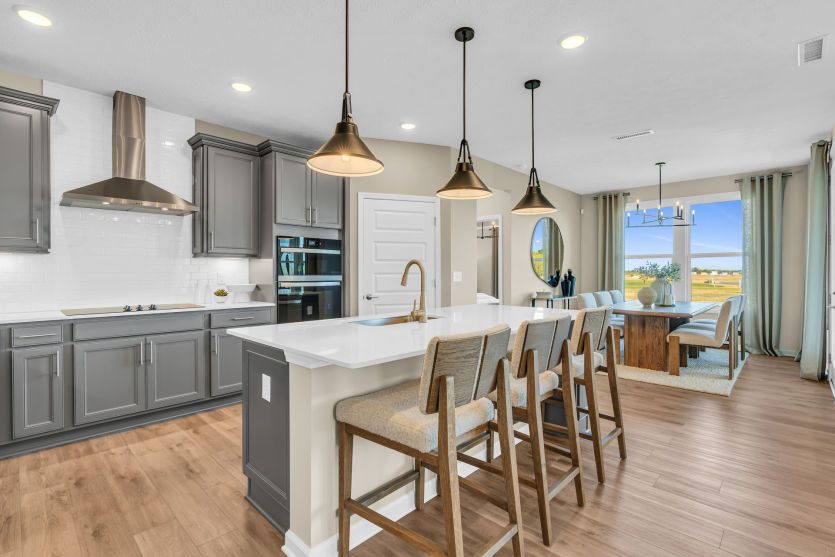 Kitchen Overlooking Cafe