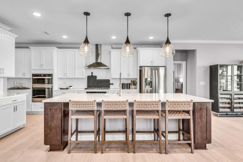 Expansive Kitchen Island