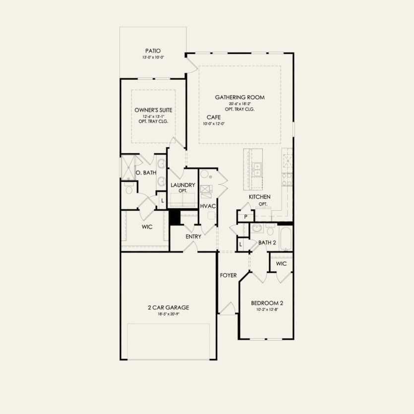 First Floor 2 br / 2 ba