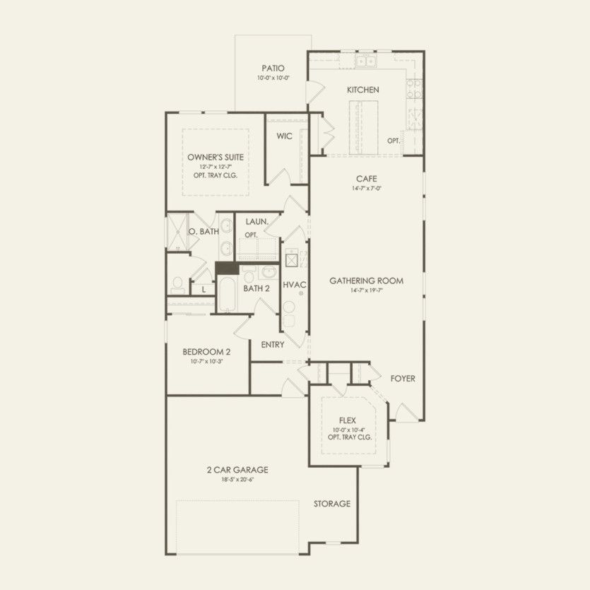 First Floor 2 br / 2 ba