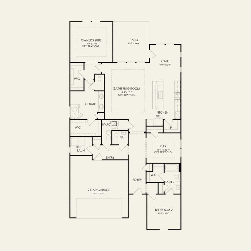 Prestige floor plan