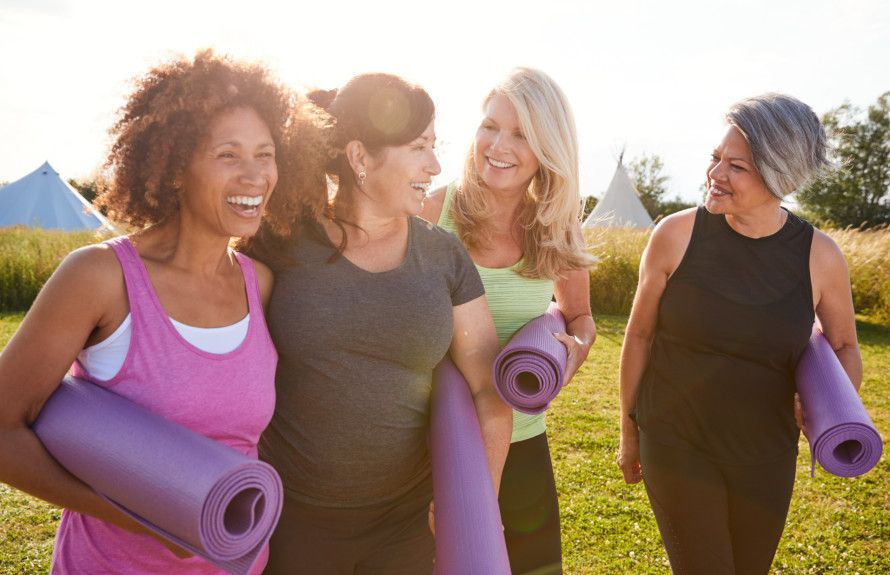 Sunrise Yoga or Sunset Strolls