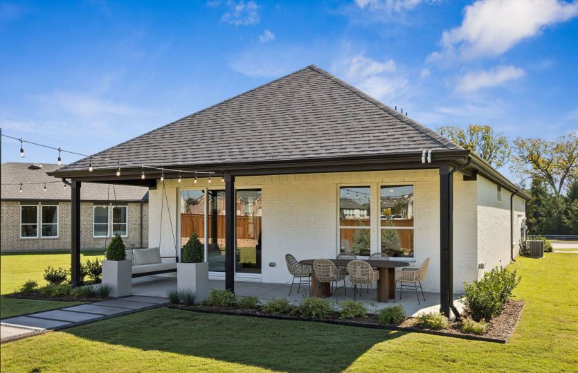 Covered patio
