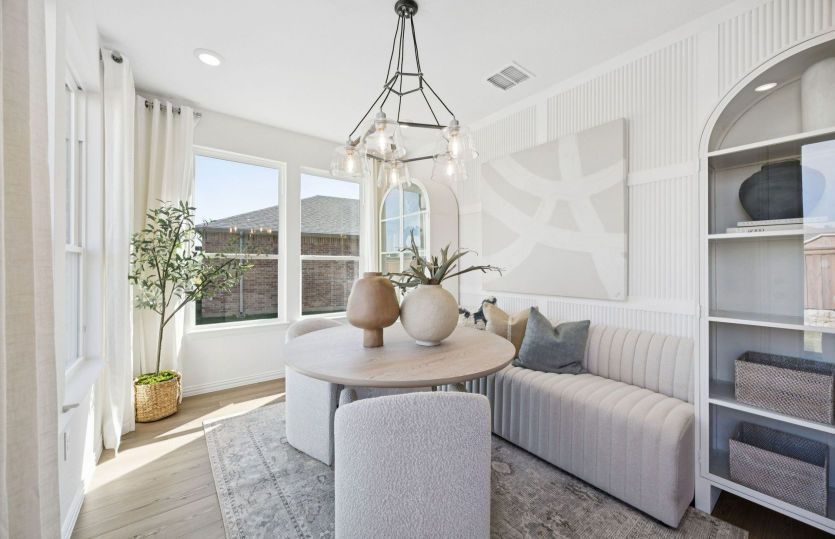 Sunroom off kitchen