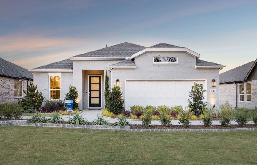 The Mainstay, a one-story home with 2-car garage