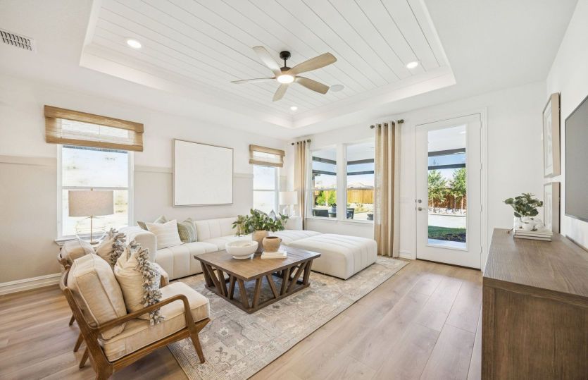 Spacious gathering room