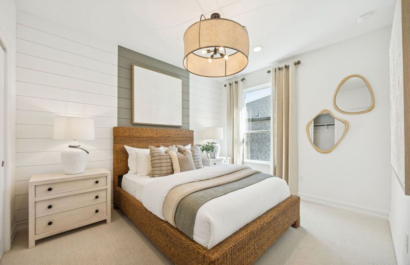 Spacious secondary bedroom